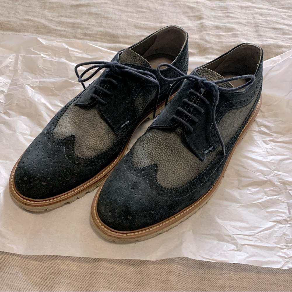 Kenneth Cole two-tone lace-ups. *see note about size